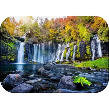 Koupelnová předložka KOUPELNOVÁ PŘEDLOŽKA MĚKKÁ MATA PRYSZNIC 60X40 ANTYPOŚLIZGOWA STYLOWA VZOR