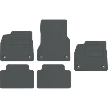 autokoberec Kobercové rohožky Edecor velurové 5 ks