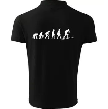 Pánská košile Evoluce skialpy - Polokošile pánská Pique Polo 203 - 4XL ( Černá )