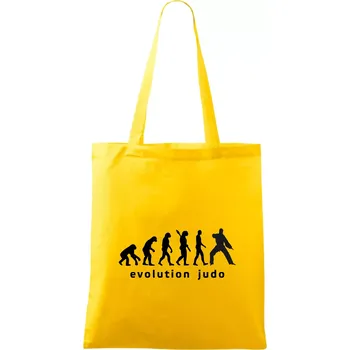 Judo evoluce - úder - Taška bavlněná - 42 x 38 cm ( Žlutá )