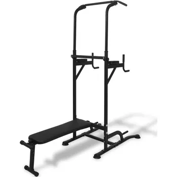 vidaXL Posilovací věž s lavicí