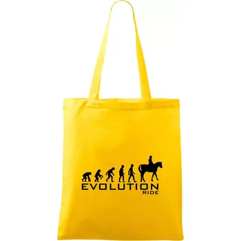 Evoluce Ride horse - Taška bavlněná - 42 x 38 cm ( Žlutá )