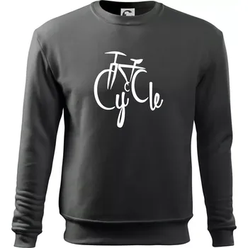 Chlapecké tričko Cycle kolo - Mikina Essential dětská - 146 cm/10 let ( Tmavá břidlice (šedá se zeleným nádechem) )