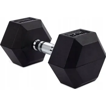 Potažené/pogumované činky s pevnou váhou Thorn+Fit 1x 22,5 kg