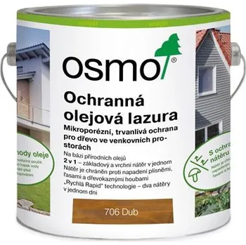 OSMO ochr. olej. lazura,706 Dub, 2,5l