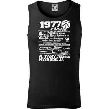 Pánské termoprádlo 1977 v kostce - Tílko pánské Core - S ( Černá )