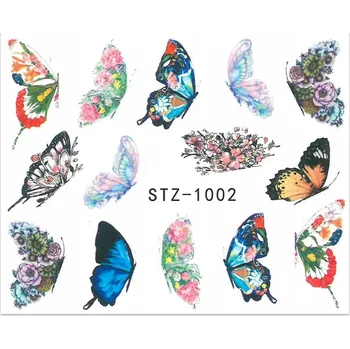 Vodolepky na nehty Motýli #4