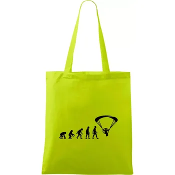 Evoluce paramotor - Taška bavlněná - 42 x 38 cm ( Limetková )