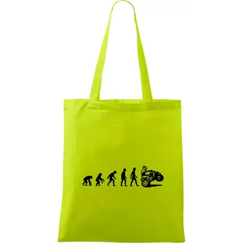 Evoluce quad čtyřkolka - Taška bavlněná - 42 x 38 cm ( Limetková )