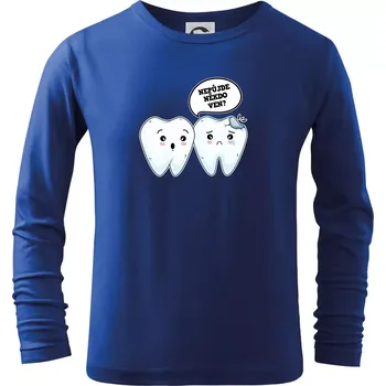 Chlapecké tričko Nepůjde někdo ven - Triko dětské Long Sleeve - 122 cm/6 let ( Královská modrá )