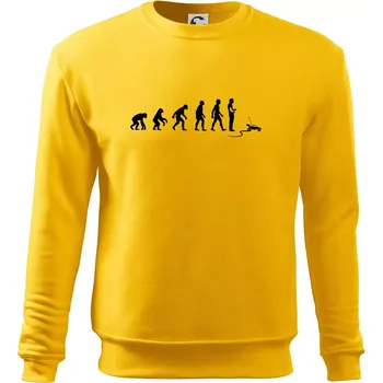 Pánská mikina Evoluce RC model auto - Mikina Essential pánská - M ( Žlutá )