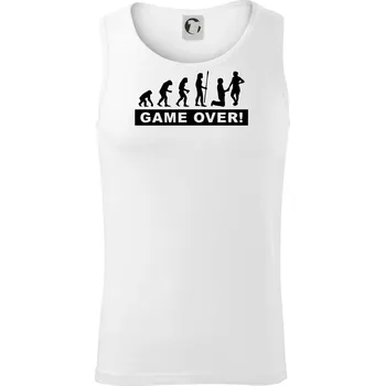 Game over evoluce - Tílko pánské Core - L ( Bílá )