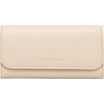 Peněženka Peněženka Tommy Hilfiger dámská, béžová barva, AW0AW17734 01X, vel. ONE SIZE