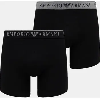 Boxerky Boxerky Emporio Armani Underwear 2-pack EM000255.AF10776 černá 99X, vel. M