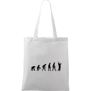 Evoluce Golf - Taška bavlněná - 42 x 38 cm ( Bílá )