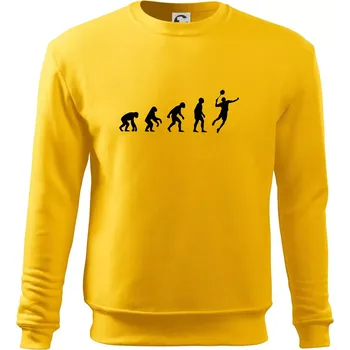 Pánská mikina Evoluce Badminton - Mikina Essential pánská - 3XL ( Žlutá )