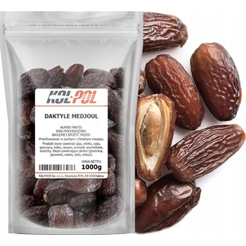 Sušená potravina Sušené datle Medjoul 1 kg Královské Medjool, přírodní Kol-pol 1000 g
