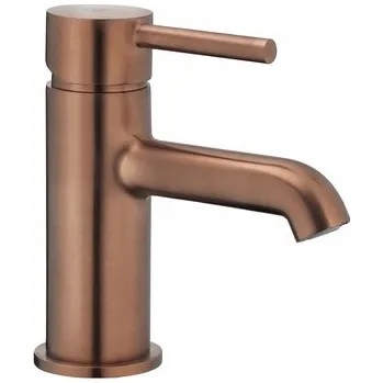 Vodovodní baterie Umyvadlová baterie stojánková KFA Armatura MOZA ROSE GOLD měděná