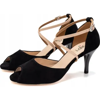 Dámské sandále Lelka taneční obuv na tanga T6255 - BS - 7,5 cm, velikost 38