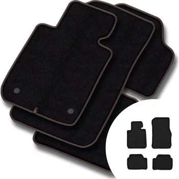 autokoberec Velurové autokoberce Motos 4 ks