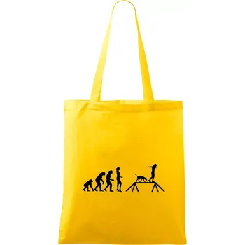 Evoluce agility žena - Taška bavlněná - 42 x 38 cm ( Žlutá )