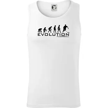Evoluce Floorball - Tílko pánské Core - L ( Bílá )