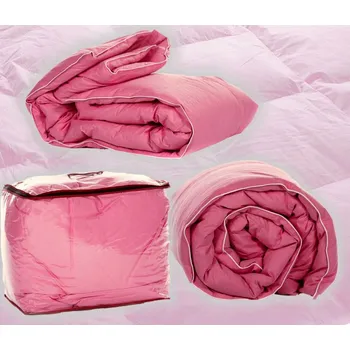 přikrývka Bavlněná přikrývka celoroční, výplň peří, vícekomorová, 140x200 cm