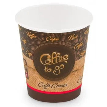 Jednorázové nádobí Kelímek 200ml na kávu papírový 50ks