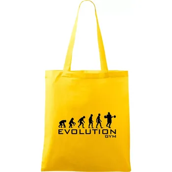 Evoluce Gym - Taška bavlněná - 42 x 38 cm ( Žlutá )