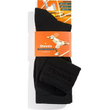 Pánské termo ponožky TENISOVÉ PONOŽKY 019 černá 35-37