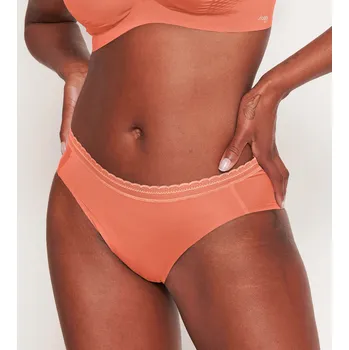 Dámská móda Sloggi oranžové bezešvé kalhotky Body Adapt Twist Hipster M
