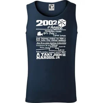 Pánské termoprádlo 2002 v kostce - Tílko pánské Core - 2XL ( Námořní modrá (velmi tmavá - téměř černá) )