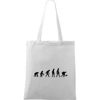 Evoluce padel - Taška bavlněná - 42 x 38 cm ( Bílá )