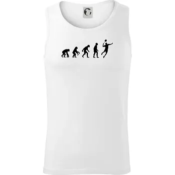 Evoluce Badminton - Tílko pánské Core - XL ( Bílá )