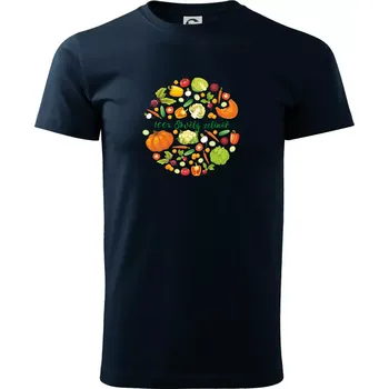 Pánské tričko 100% skvělý zelinář - Triko extra velké (5-8XL) - 6XL ( Námořní modrá (velmi tmavá - téměř černá) )