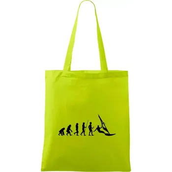 Evoluce Windsurfing - Taška bavlněná - 42 x 38 cm ( Limetková )