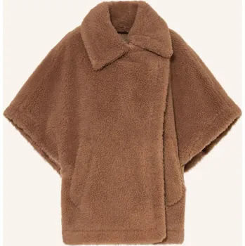 Dámský kabát Max Mara Dámská Pelerína Tebe S Podílem Velbloudí Srsti,...