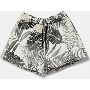 Dětské bavlněné šortky United Colors of Benetton 35UJC903F.G.Seasonal černá 99X, vel. 150