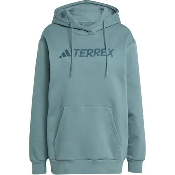 Dámská mikina Dámská Mikina ADIDAS W MT L LOGO HD JM2778 – Zelená L