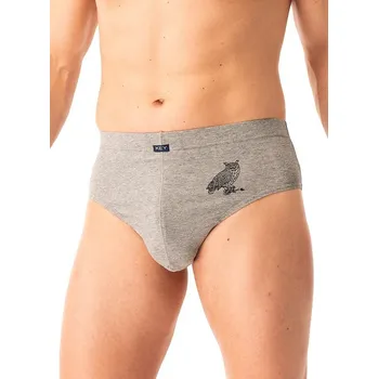 Slipy Klíčové kalhotky MPP 703 B25 M-2XL A'2 černošedá L