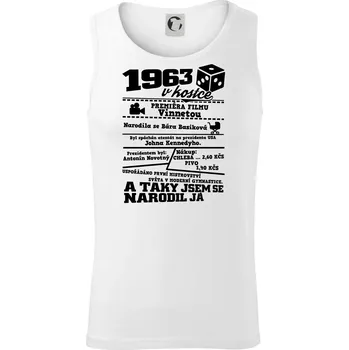 1963 v kostce - Tílko pánské Core - S ( Bílá )