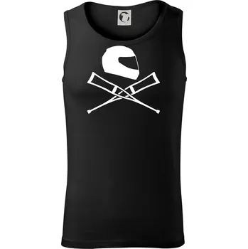 Silniční helma / berle - Tílko pánské Core - L ( Černá )