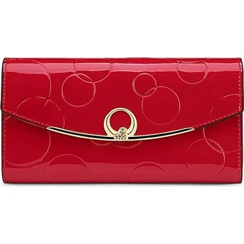 Peněženka Dámská luxusní kožená peněženka s rfid | peněženka, kabelka - červená