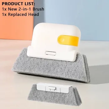 Vysavač na okno Čistič drážek oken rámů a dveří | čistič, kartáč - 06