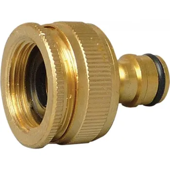 Adaptér na kohoutek pro zahradní hadici mosazný 3/4 a 1