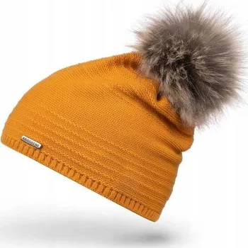 Čepice ČEPICE s bambulí Brødrene cz28 1010692 medová