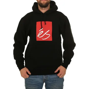 Pánská mikina mikina És Main Block Hoodie Fleece - Black XXL