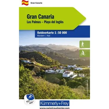 Kümmerly+Frey Outdoorkarte Gran Canaria 1:50.000