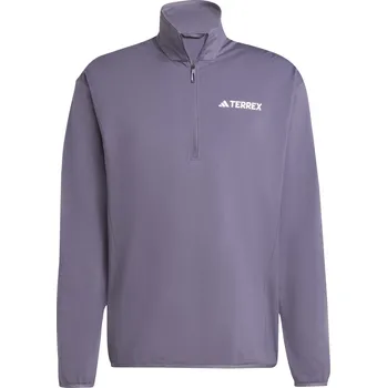 Pánská mikina Pánská Fleecová mikina ADIDAS MT CW HZ T FL JD3945 – Fialová XL