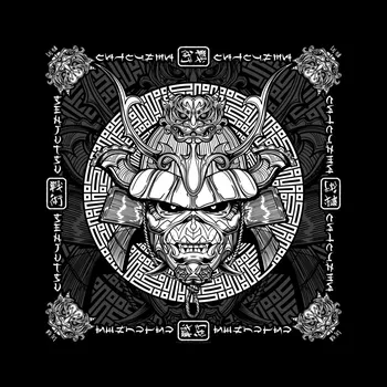 Šátek šátek IRON MAIDEN - SENJUTSU SAMURAI EDDIE - RAZAMATAZ